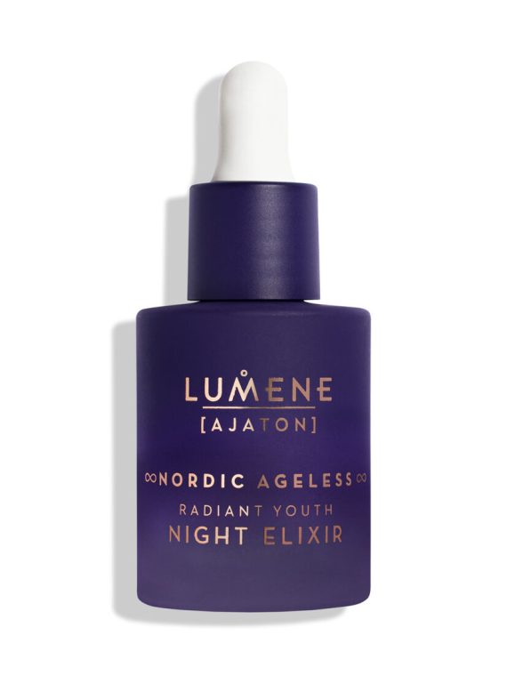 Lumene Nordic Ageless Ajaton Radiant Youth Night Elixir wygładzająco-odmładzający eliksir na noc 30ml