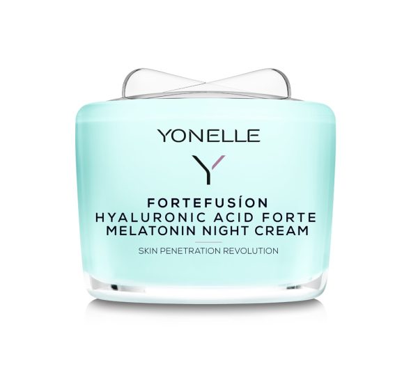 Yonelle Fortefusion Hyaluronic Acid Forte Melatonin Night Cream krem z kwasem hialuronowym i melatoniną na noc 55ml