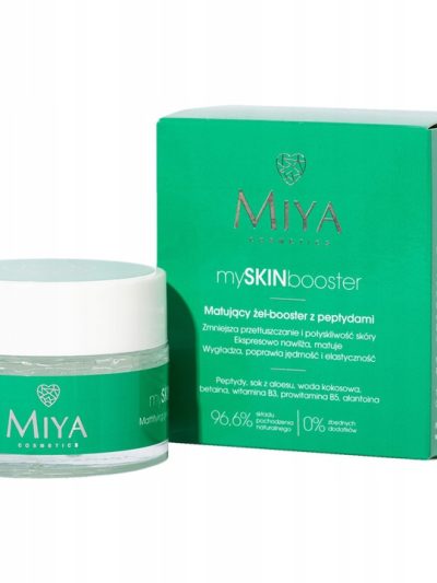 Miya Cosmetics mySKINbooster matujący żel-booster z peptydami do twarzy 50ml