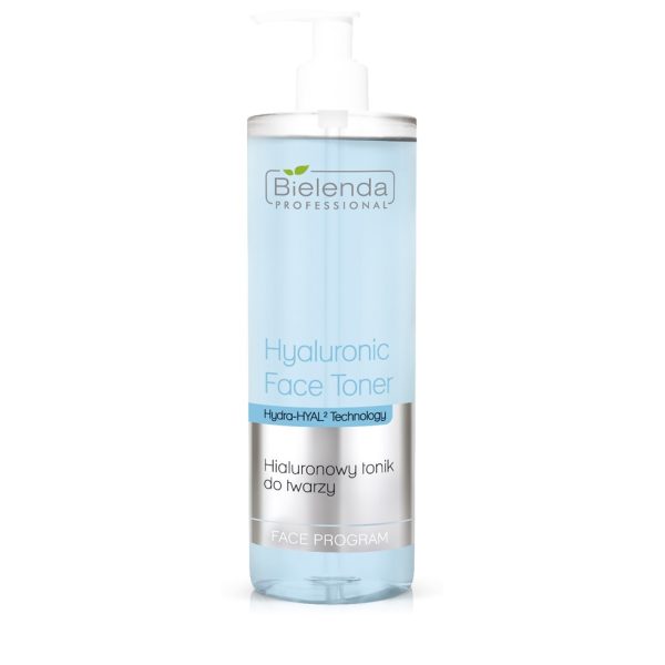 Bielenda Professional Hyaluronic Face Toner hialuronowy tonik do twarzy 500ml