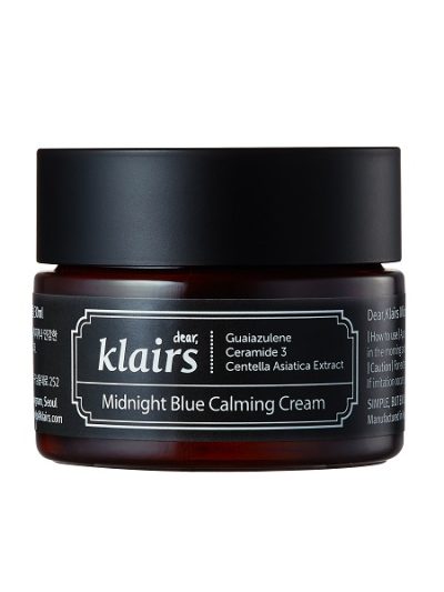 Klairs Midnight Blue Calming Cream krem nawilżająco - łagodzący 30ml