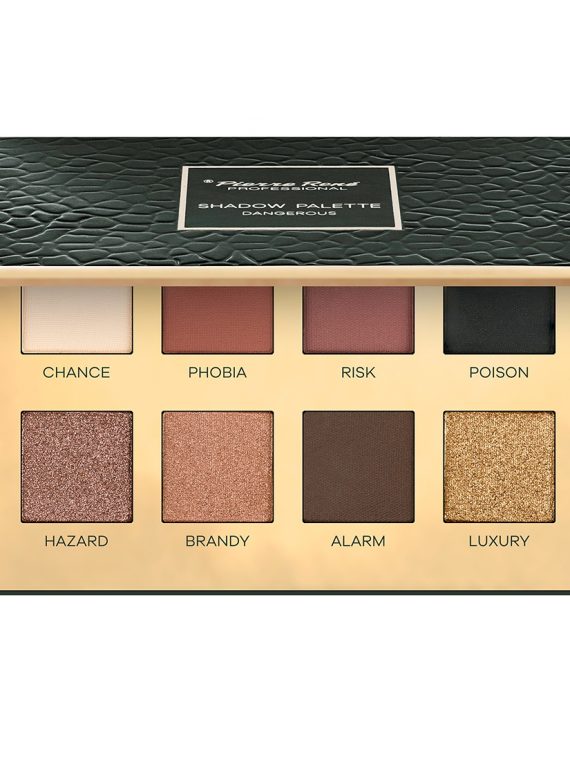 Pierre Rene Eyeshadow Palette paleta cieni do powiek Dangerous 8x1.3g