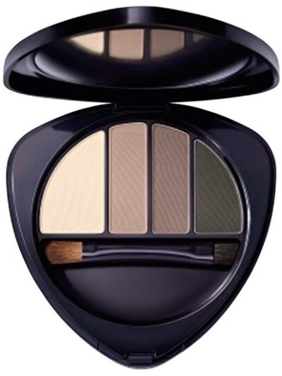 Dr. Hauschka Eye & Brow Palette paleta cieni do powiek i brwi 01 Stone 5.3g