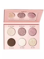 NEO MAKE UP Eyeshadow Palette paleta cieni prasowanych Nude 9g