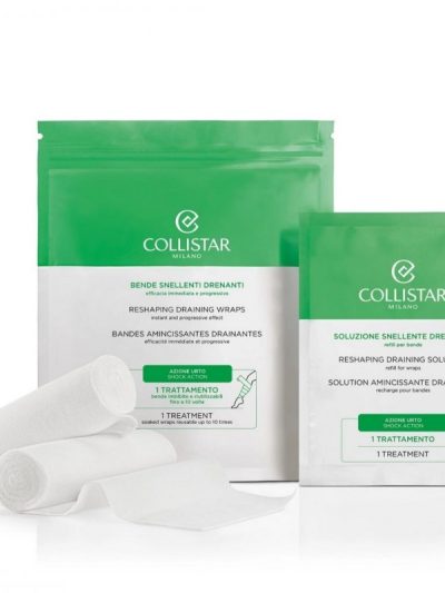 Collistar Slimming Draining Bandages drenujące bandaże wyszczuplające 2x100ml