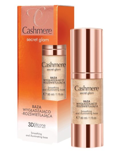 Cashmere Secret Glam baza wygładzająco-rozświetlająca pod makijaż 30ml