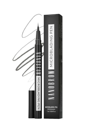 Nanobrow Microblading Pen precyzyjny pisak do brwi Dark Blonde 1ml