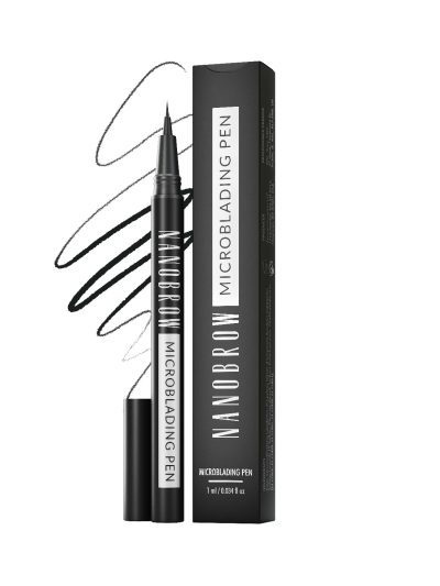 Nanobrow Microblading Pen precyzyjny pisak do brwi Espresso 1ml