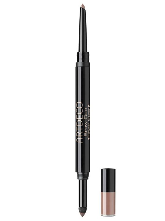 Artdeco Brow Duo Powder & Liner kredka i puder do brwi 28 Golden Taupe 1.1g