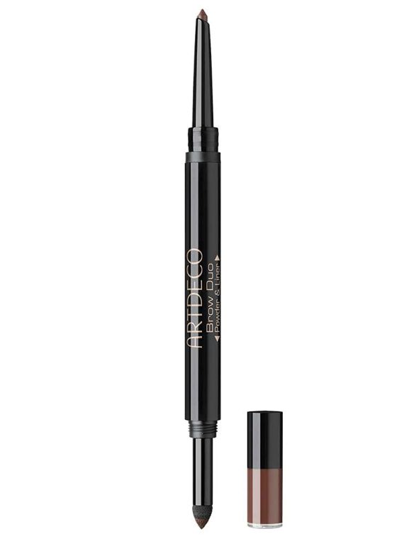 Artdeco Brow Duo Powder & Liner kredka i puder do brwi 16 Deep Forest 1.1g