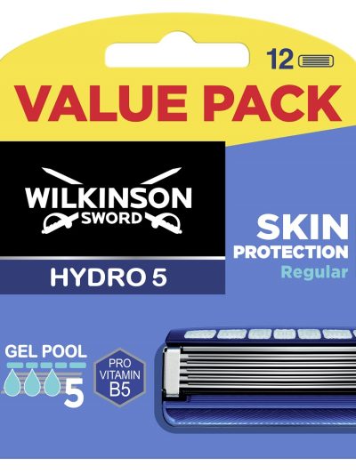 Wilkinson Hydro 5 Skin Protection Regular zapasowe ostrza do maszynki do golenia dla mężczyzn 12szt