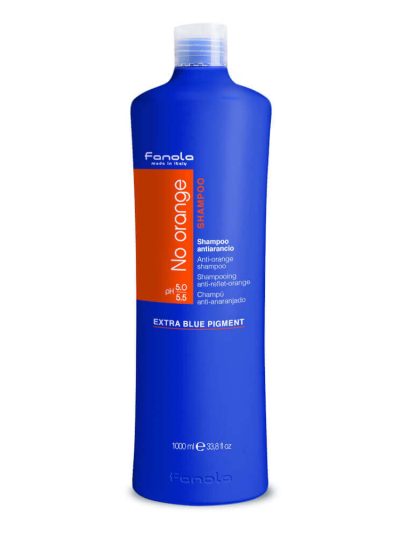 Fanola No Orange Anti-Orange Shampoo szampon niwelujący miedziane odcienie do włosów ciemnych farbowanych 1000ml