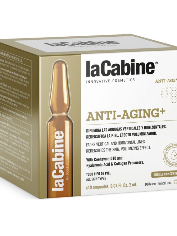 La Cabine Anti-Aging+ ampułki do twarzy zmniejszające widoczność zmarszczek 10x2ml