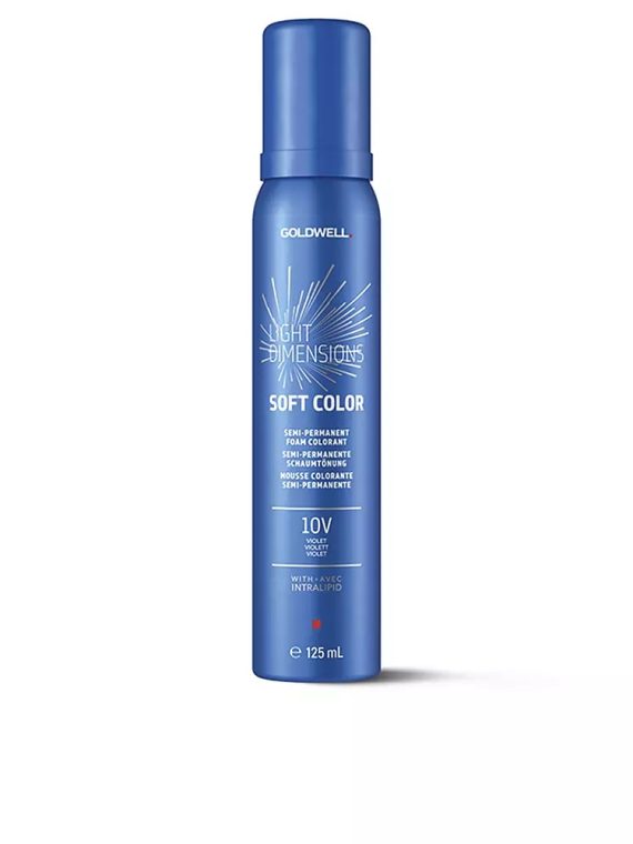 Goldwell Lightdimensions Soft Color pianka koloryzująca do włosów 10 Violet 125ml