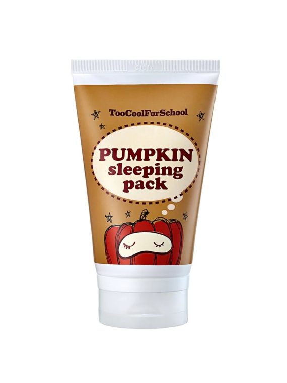 Too Cool For School Pumpkin Sleeping Pack nawilżająco-odżywcza maska do twarzy na noc 100ml