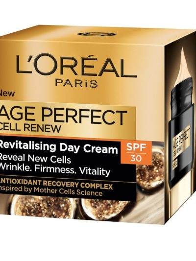 L'Oreal Paris Age Perfect Cell Renew SPF30 rewitalizujący krem przeciwzmarszczkowy na dzień 50ml