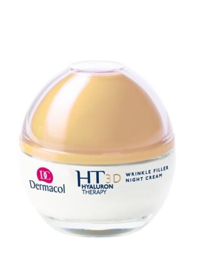Dermacol Hyaluron Therapy 3D Wrinkle Night Filler Cream krem remodelujący na noc 50ml