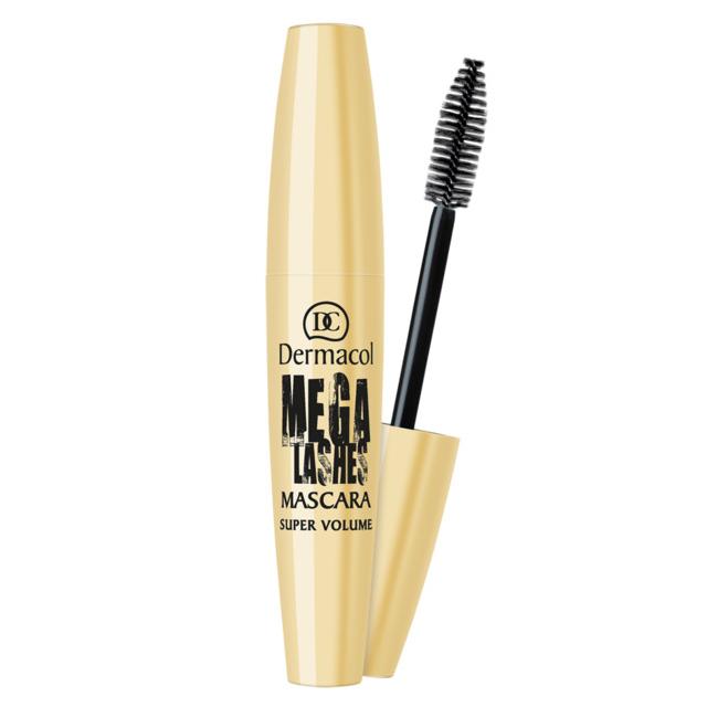 Dermacol Mega Lashes Super Volume Mascara tusz do rzęs zwiększający objętość Black 13ml