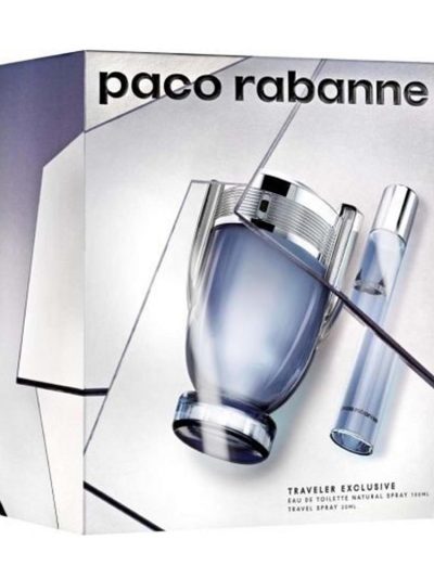 Paco Rabanne Invictus zestaw woda toaletowa spray 100ml + woda toaletowa spray 20ml