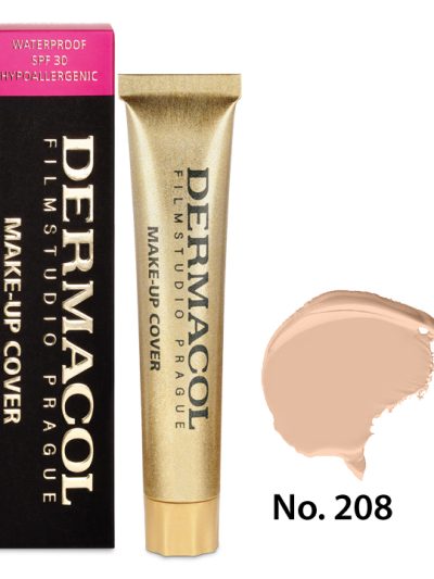 Dermacol Make-Up Cover wodoodporny podkład mocno kryjący 208 SPF30 30g