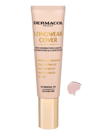 Dermacol Longwear Cover Make-Up podkład i korektor do twarzy 02 Fair 30ml