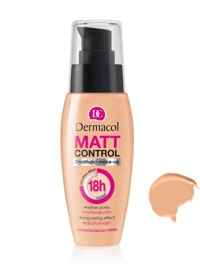 Dermacol 18H Matt Control Foundation matujący podkład do twarzy 01 30ml