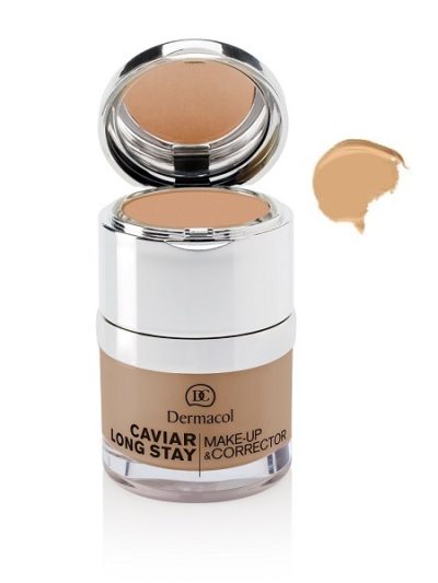 Dermacol Caviar Long Stay Make-Up & Corrector podkład do twarzy z korektorem 02 Fair 30ml