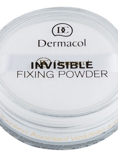 Dermacol Invisible Fixing Powder utrwalający puder transparentny White 13g