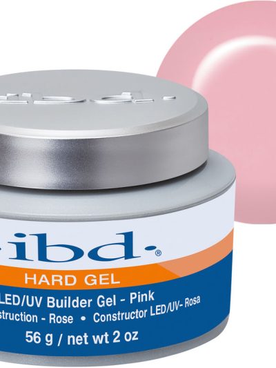 IBD Hard Builder Gel LED/UV żel budujący Pink 56g