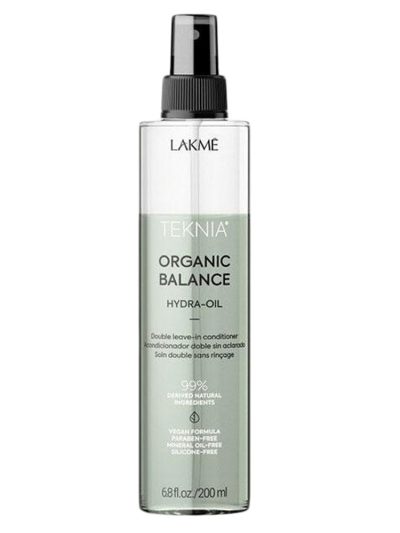 Lakme Teknia Organic Balance Hydra-Oil dwufazowa odżywka bez spłukiwania do wszystkich rodzajów włosów 200ml