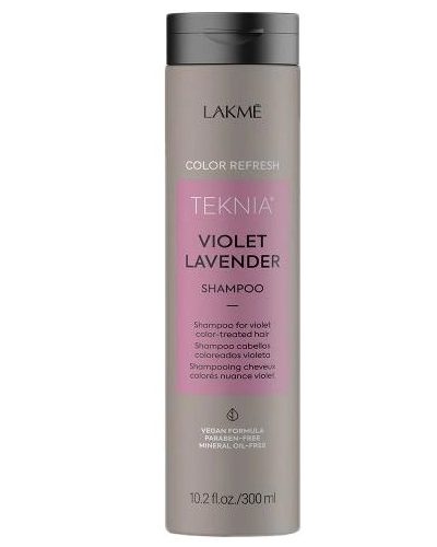 Lakme Teknia Violet Lavender Shampoo odświeżający kolor szampon do włosów farbowanych 300ml