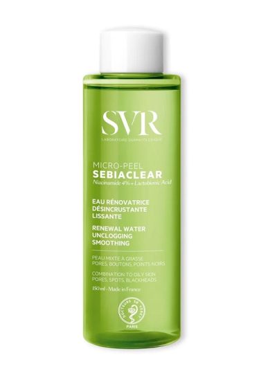 SVR Sebiaclear Micro-Peel mikropilingująca esencja odnawiająca skórę i odblokowująca pory 150ml