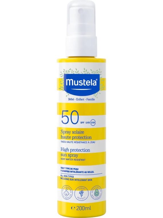 Mustela SPF50 High Protection Sun przeciwsłoneczny 200ml