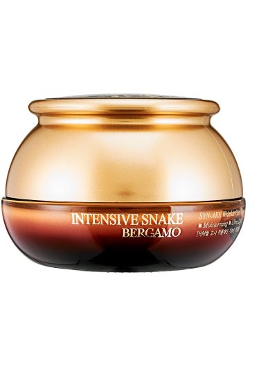 BERGAMO Intensive Snake SYN-AKE Wrinkle Care Cream przeciwzmarszczkowy krem do twarzy z ekstraktem z jadu węża 50ml