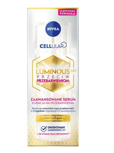 Nivea Cellular Luminous 630® zaawansowane serum kuracja na przebarwienia 30ml