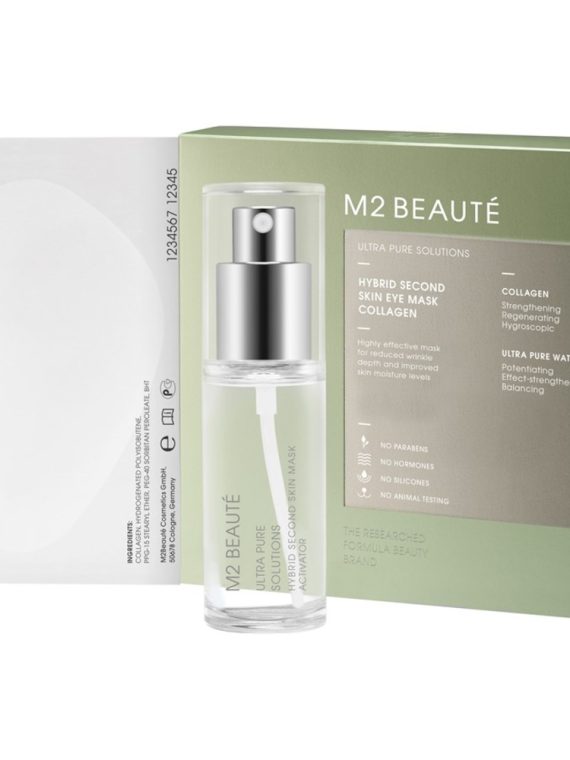 M2 BEAUTE Hybrid Second Skin Eye Mak Collagen hybrydowa maska kolagenowa do okolic oczu 30ml