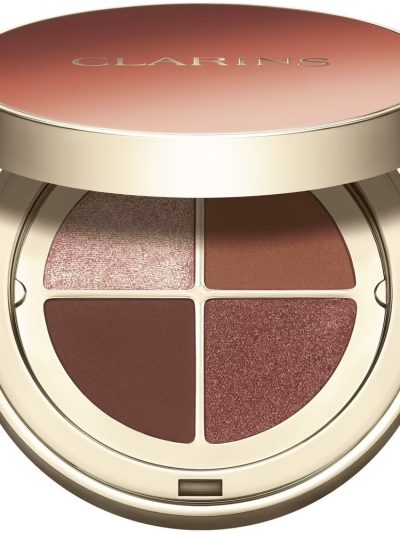 Clarins Ombre 4 Couleurs Eyeshadow Palette paleta cieni do powiek 03 Flame Gradation 4.2g