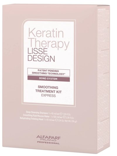 Alfaparf Keratin Therapy Lisse Design Smoothing Treatment Kit zestaw do keratynowego prostowania włosów