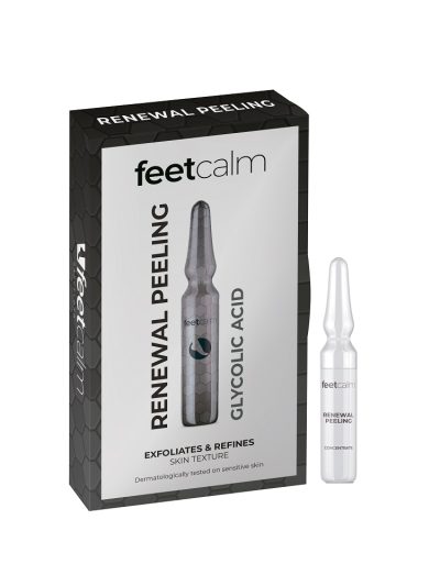 FeetCalm Ampułki złuszczające do stóp 8% kwas glikolowy 7x2ml