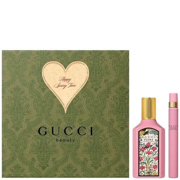 Gucci Flora Gorgeous Gardenia zestaw woda perfumowana 50ml + miniatura wody perfumowanej 10ml