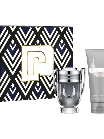 Paco Rabanne Invictus Platinum zestaw woda perfumowana 50ml + żel pod prysznic 100ml