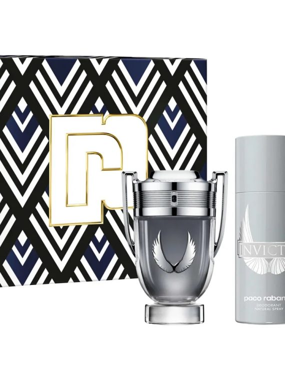 Paco Rabanne Invictus Platinum zestaw woda perfumowana 100ml + woda perfumowana 10ml + dezodorant 150ml