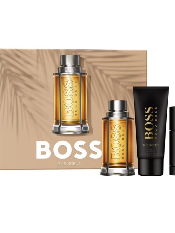 Hugo Boss Boss The Scent For Man zestaw woda toaletowa 100ml + żel pod prysznic 100ml + dezodorant sztyft 75ml