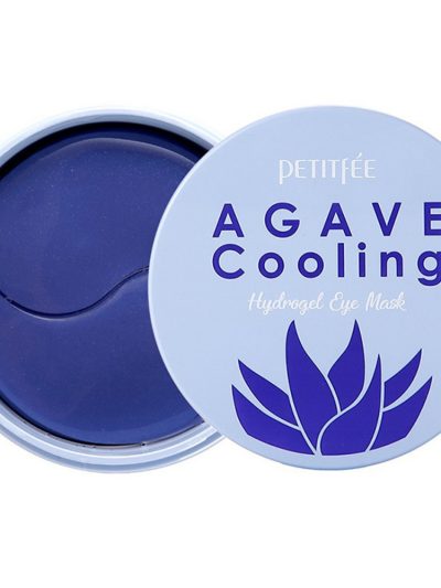 Petitfee Agave Cooling Hydrogel Eye Mask nawilżająco-odświeżające hydrożelowe płatki pod oczy z ekstraktem z agawy i jagód 60szt.