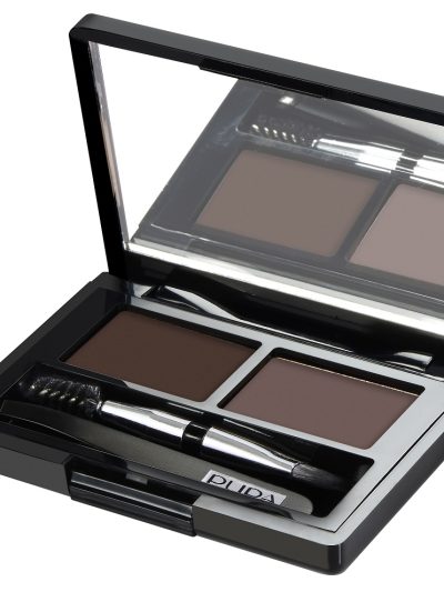 Pupa Milano Eyebrow Design Set zestaw do makijażu brwi 003 Dark Brown 1.1g