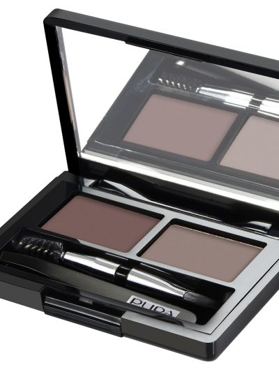Pupa Milano Eyebrow Design Set zestaw do makijażu brwi 002 Brown 1.1g