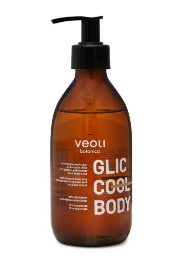 Veoli Botanica Glic Cool Body złuszczająco-regulujący żel do mycia ciała 280ml