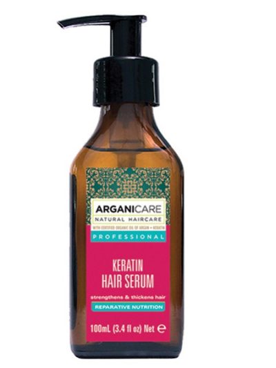 Arganicare Keratin serum naprawcze do włosów z keratyną 100ml