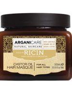 Arganicare Castor Oil maska stymulująca porost włosów 500ml