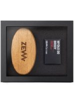 Zew For Men Pakiet Brodacza zestaw mydło do brody 85ml + szczotka do profesjonalnej pielęgnacji zarostu